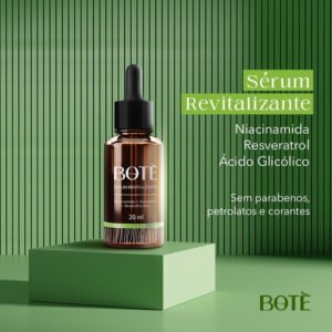 Alternative view of Serum Facial Revitalizante Botè Com Niacinamida Resveratrol E Ácido Glicólico