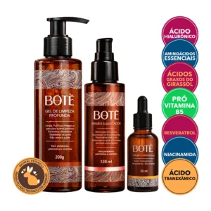 Alternative view of Kit Uniformizador Botè Com Gel De Limpeza Primer e Serum