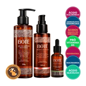 Alternative view of Kit Revitalizante Botè Com Gel De Limpeza Primer e Serum
